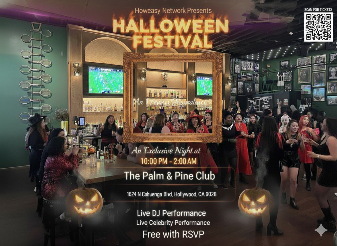 Halloween Festival at The Palm & Pine Club - Hosted by Prince Herzel | FREE with RSVP