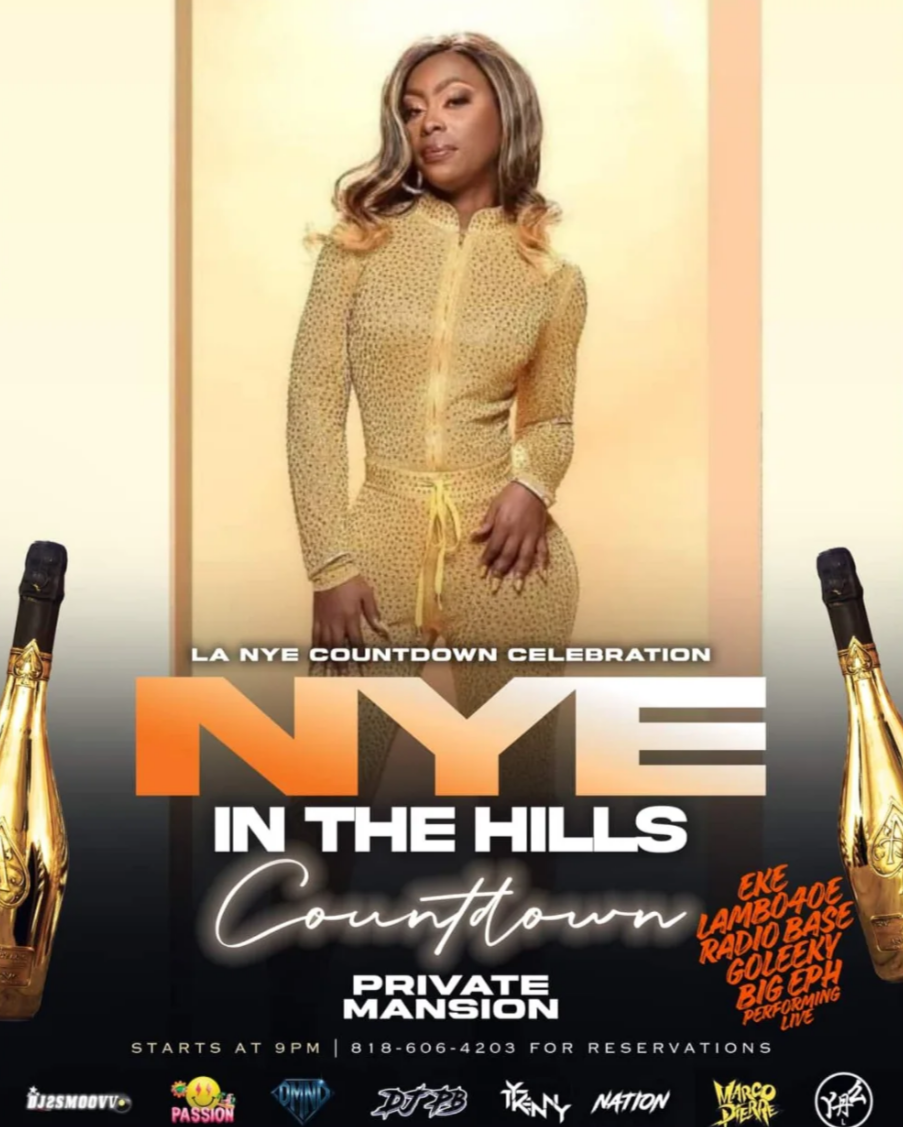 NYE in the Hills: Private Mansion Countdown with Mia Royal | Hollywood Hills Party