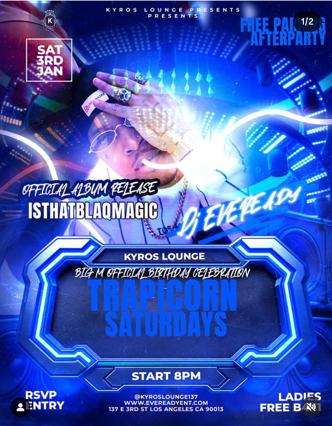 Trapicorn Saturdays: Official Album Release Party + Free Afterparty | Kyros Lounge DTLA